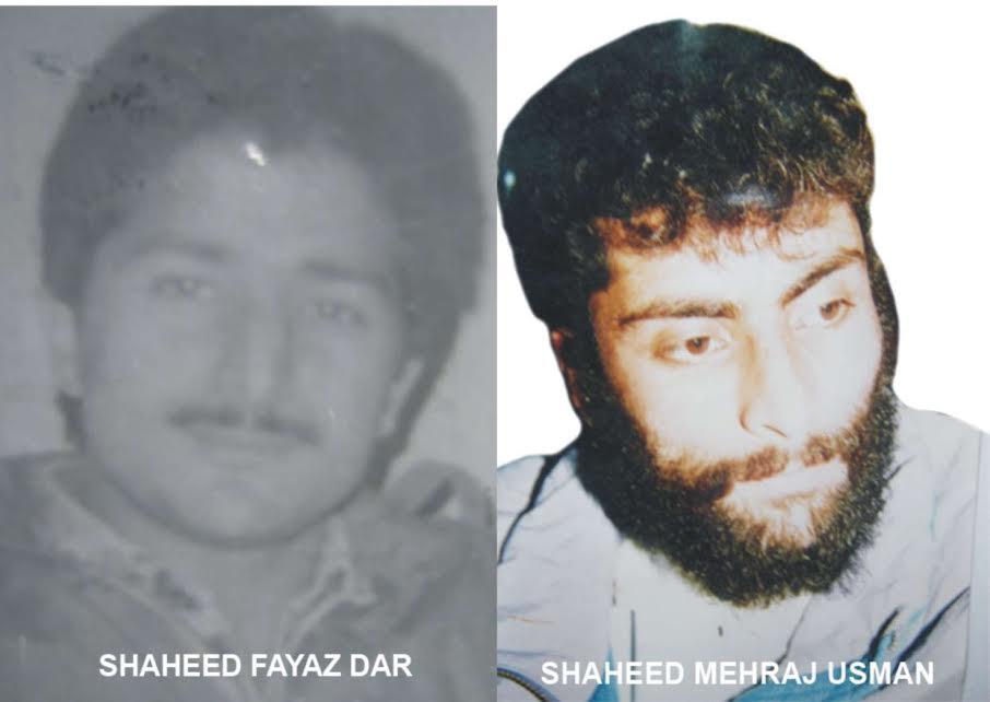 JKLF pays tributes to Fayaz Ahmad, Mehraj Ud Din